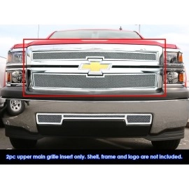 APS GR03GEI50T - Polished Stainless Steel Main Upper 1.8mm Wire Mesh Grille