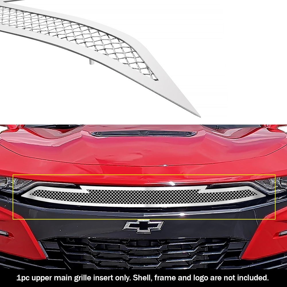 APS GR03GEJ91T - Polished Stainless Steel Main Upper 1.8mm Wire Mesh Grille