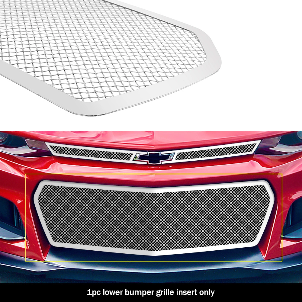APS GR03GEJ95T - Polished Stainless Steel Lower Bumper 1.8mm Wire Mesh Grille