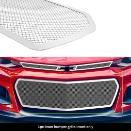 APS GR03GEJ95T - Polished Stainless Steel Lower Bumper 1.8mm Wire Mesh Grille