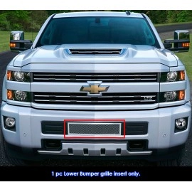 APS GR03GFC19T - Polished Stainless Steel Lower Bumper 1.8mm Wire Mesh Grille