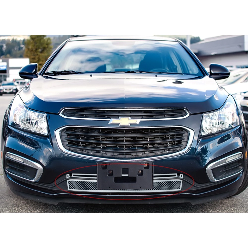 APS GR03GFC43T - Polished Stainless Steel Lower Bumper 1.8mm Wire Mesh Grille