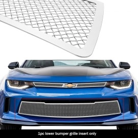 APS GR03GFC67T - Polished Stainless Steel Lower Bumper 1.8mm Wire Mesh Grille