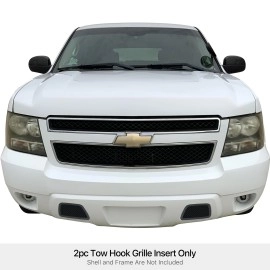 APS GR03GFD67H - Black Stainless Steel Tow Hook 1.8mm Wire Mesh Grille