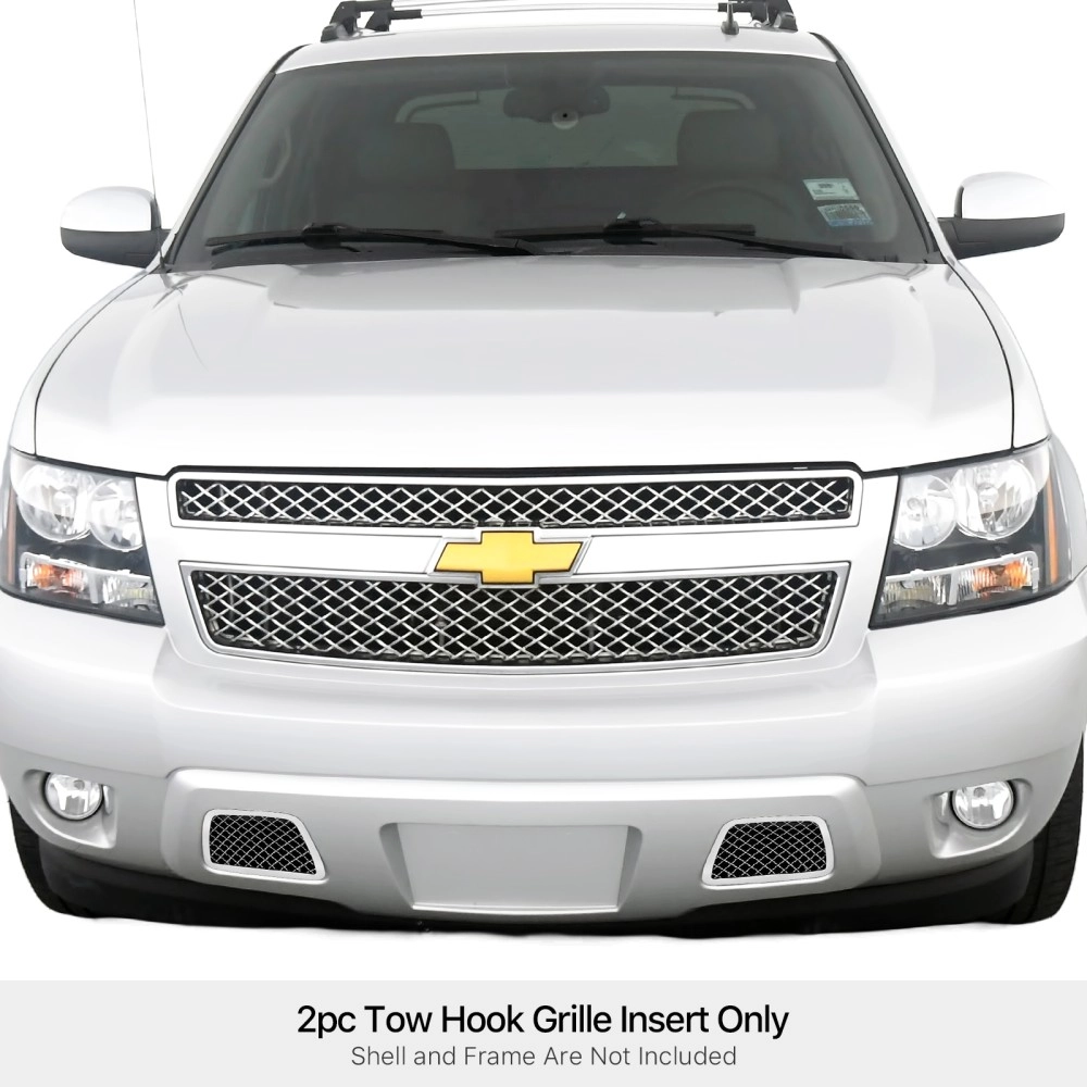 APS GR03GFD67S - Polished Stainless Steel Tow Hook 2.5mm Wire Mesh Grille