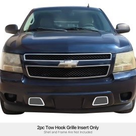 APS GR03GFD67T - Polished Stainless Steel Tow Hook 1.8mm Wire Mesh Grille