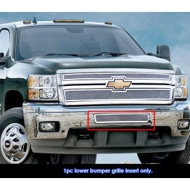 APS GR03GFH32T - Polished Stainless Steel Lower Bumper 1.8mm Wire Mesh Grille