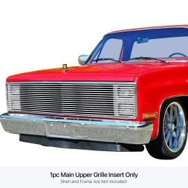 APS GR03HEB02S - Polished Stainless Steel Main Upper Horizontal Billet Grille