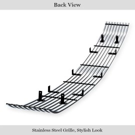 APS GR03HEB33S - Polished Stainless Steel Main Upper Horizontal Billet Grille