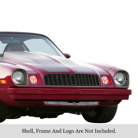 APS GR03HEB51S - Polished Stainless Steel Lower Bumper Horizontal Billet Grille