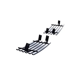 APS GR03HEC05S - Polished Stainless Steel Lower Bumper Horizontal Billet Grille