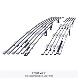 APS GR03HEC07S - Polished Stainless Steel Main Upper Horizontal Billet Grille