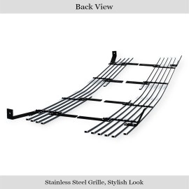 APS GR03HEC17S - Polished Stainless Steel Main Upper Horizontal Billet Grille
