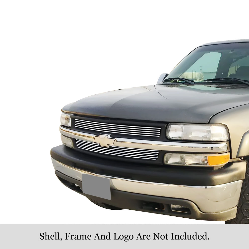 APS GR03HEC26S - Polished Stainless Steel Main Upper Horizontal Billet Grille
