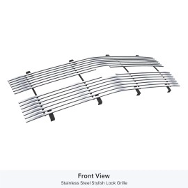 APS GR03HEJ01S - Polished Stainless Steel Main Upper Horizontal Billet Grille