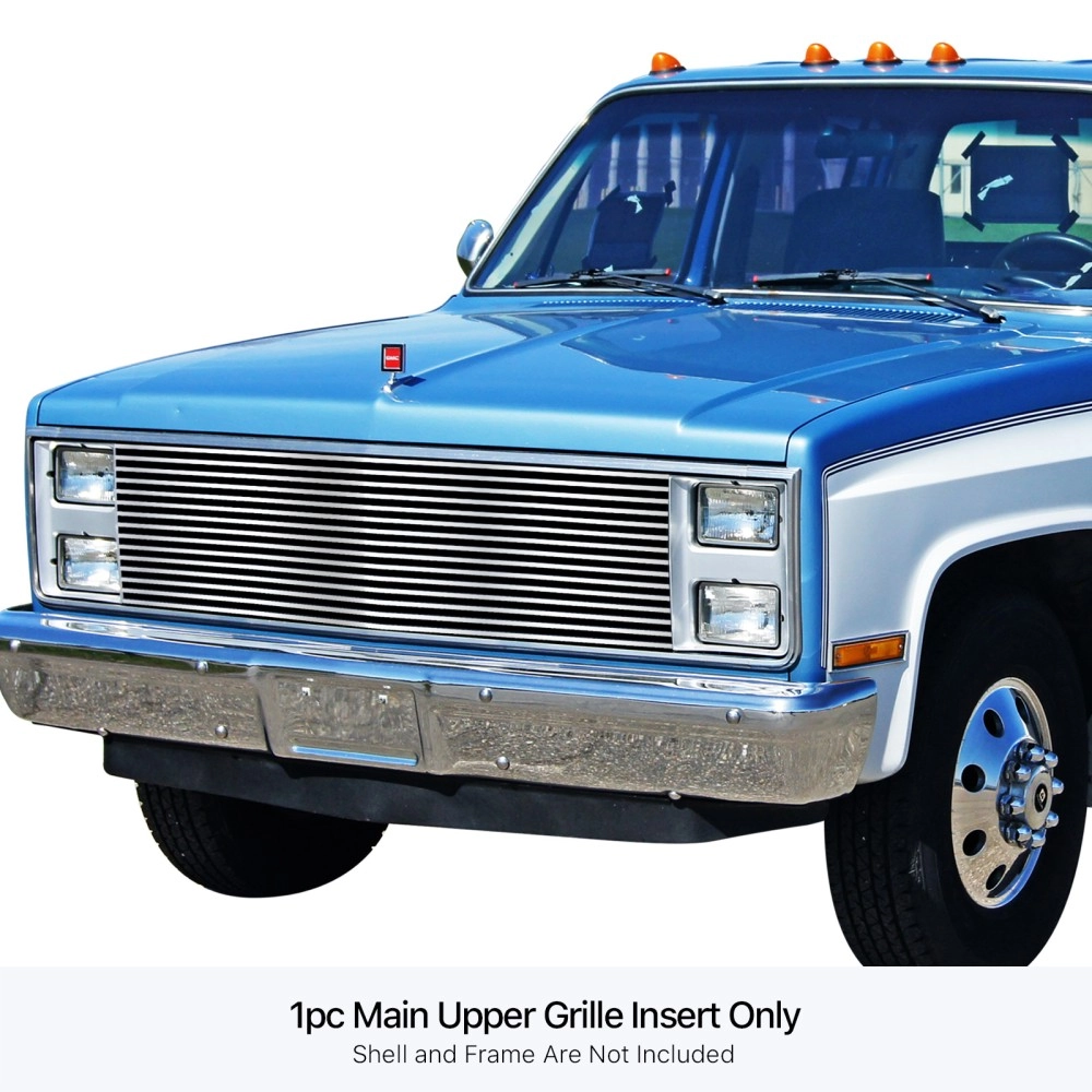 APS GR03HEJ02S - Polished Stainless Steel Main Upper Horizontal Billet Grille