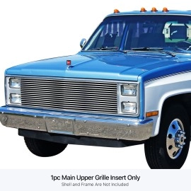 APS GR03HEJ02S - Polished Stainless Steel Main Upper Horizontal Billet Grille