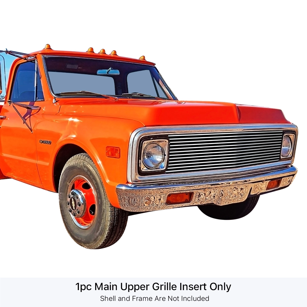 APS GR03HEJ03S - Polished Stainless Steel Main Upper Horizontal Billet Grille