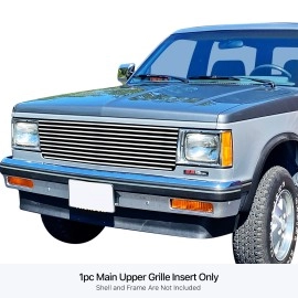 APS GR03HEJ04S - Polished Stainless Steel Main Upper Horizontal Billet Grille