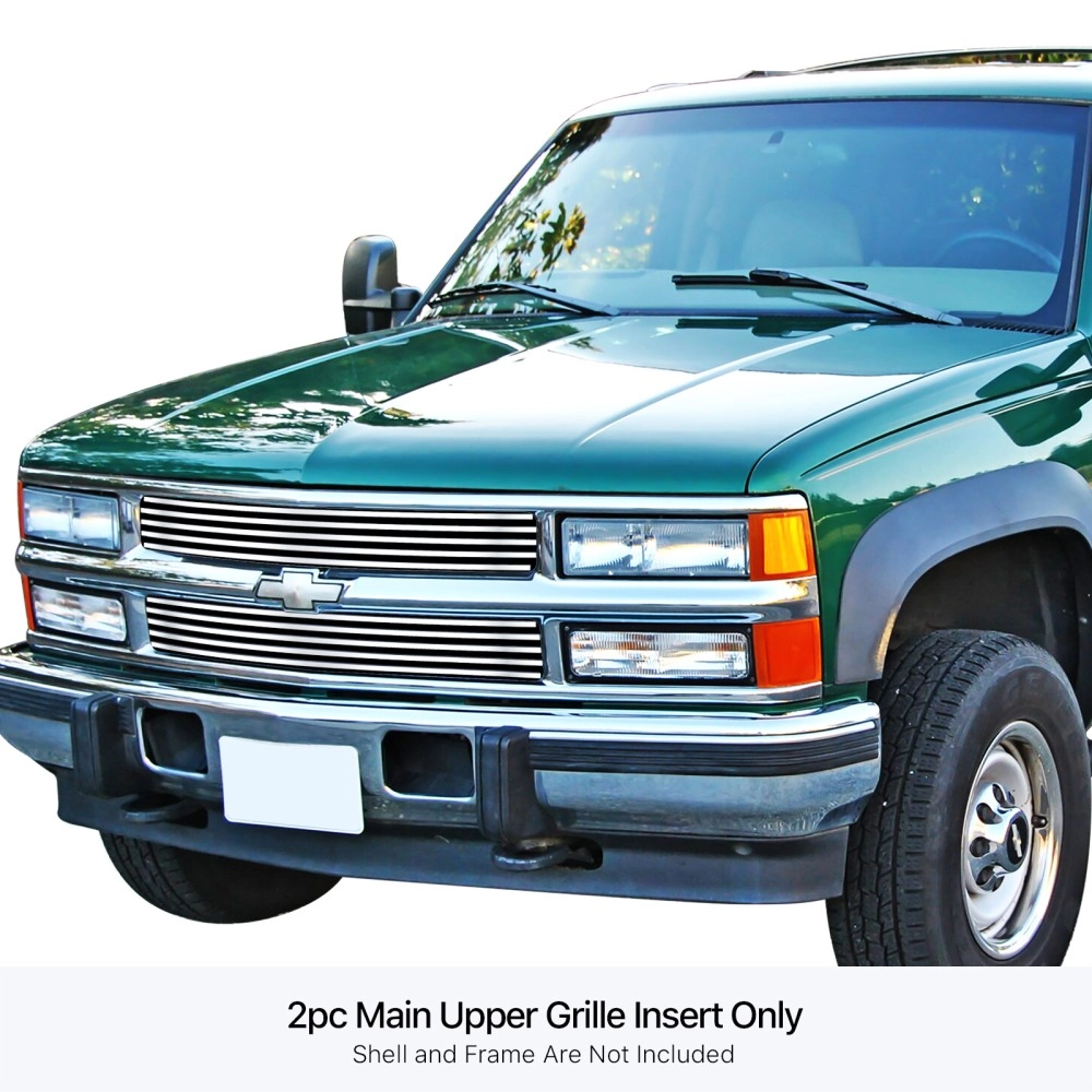 APS GR03HEJ11S - Polished Stainless Steel Main Upper Horizontal Billet Grille
