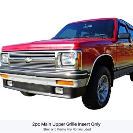 APS GR03HEJ42S - Polished Stainless Steel Main Upper Horizontal Billet Grille