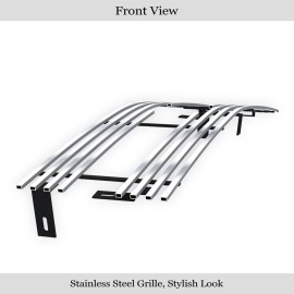 APS GR03HEJ44S - Polished Stainless Steel Main Upper Horizontal Billet Grille