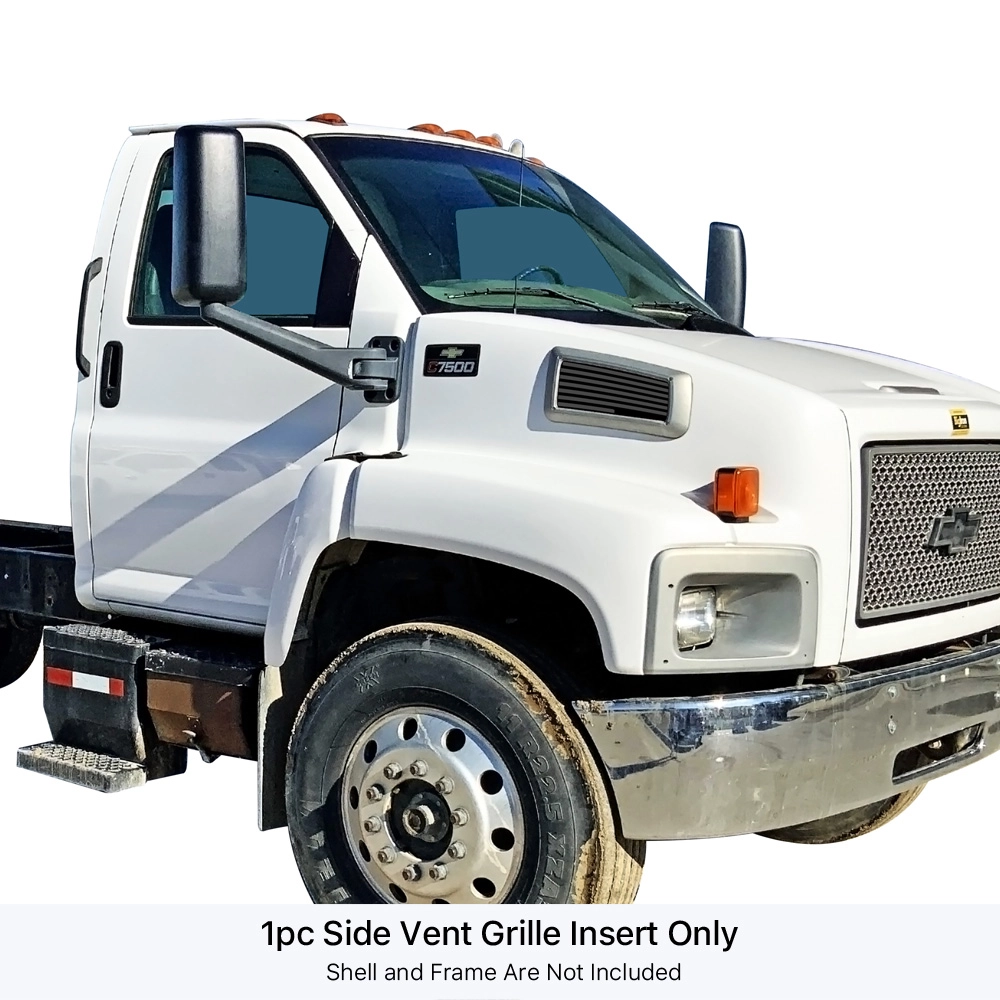 APS GR03HFF30J - Black Stainless Steel Side Vent Horizontal Billet Grille