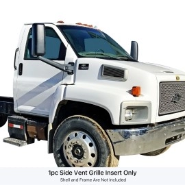 APS GR03HFF30J - Black Stainless Steel Side Vent Horizontal Billet Grille