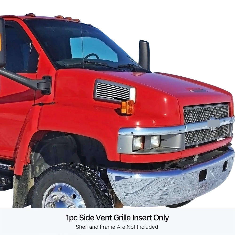 APS GR03HFF30S - Polished Stainless Steel Side Vent Horizontal Billet Grille