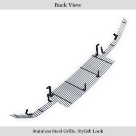 APS GR03HFH13S - Polished Stainless Steel Main Upper Horizontal Billet Grille