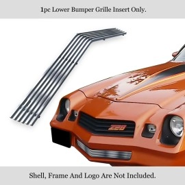 APS GR03HFH44C - Hairline Stainless Steel Lower Bumper Horizontal Billet Grille