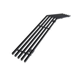 APS GR03HFH44J - Black Stainless Steel Lower Bumper Horizontal Billet Grille