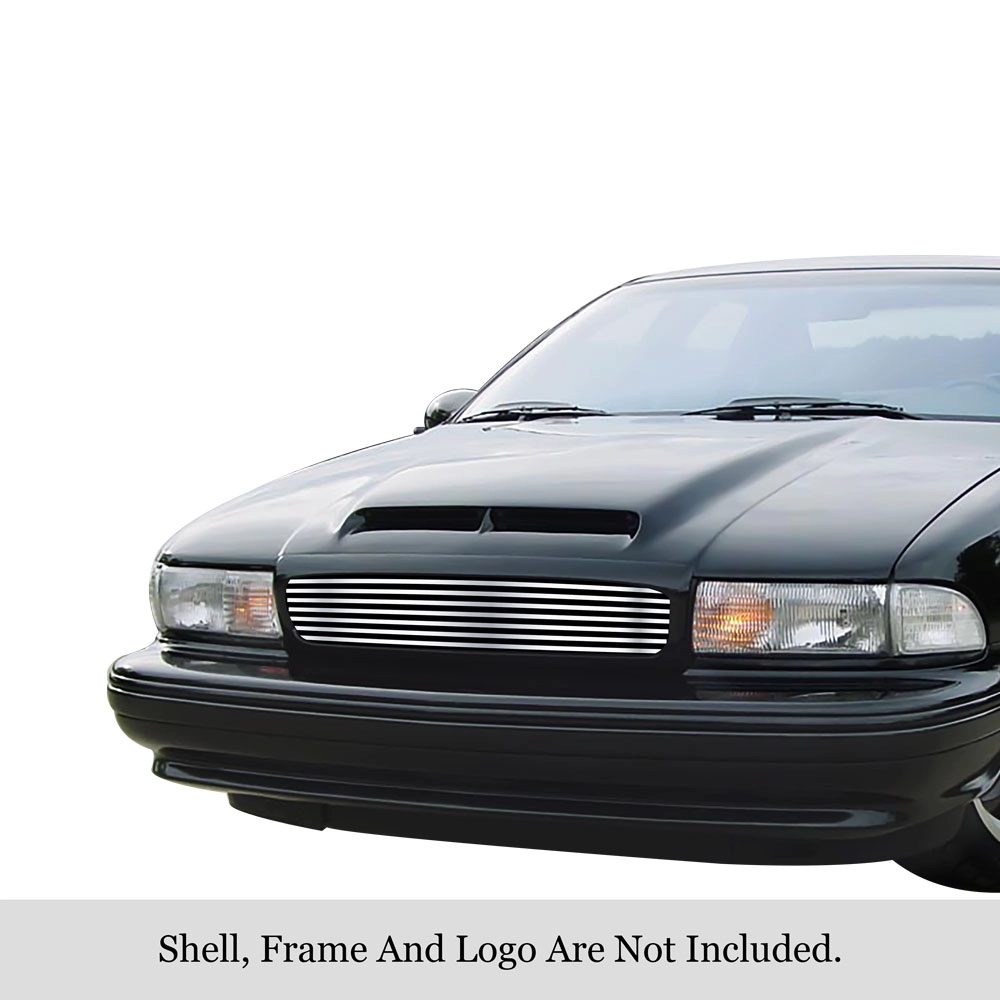 APS GR03HFJ03S - Polished Stainless Steel Main Upper Horizontal Billet Grille