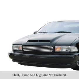 APS GR03HFJ03S - Polished Stainless Steel Main Upper Horizontal Billet Grille