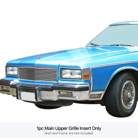 APS GR03HFJ04S - Polished Stainless Steel Main Upper Horizontal Billet Grille