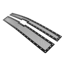 APS GR03LEA77H - Black Stainless Steel Main Upper 1.8mm Wire Mesh Grille w/ Rivet