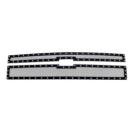 APS GR03LEA77H - Black Stainless Steel Main Upper 1.8mm Wire Mesh Grille w/ Rivet