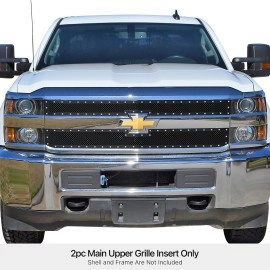 APS GR03LEA80H - Black Stainless Steel Main Upper 1.8mm Wire Mesh Grille w/ Rivet