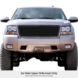 APS GR03LEB28H - Black Stainless Steel Main Upper 1.8mm Wire Mesh Grille w/ Rivet