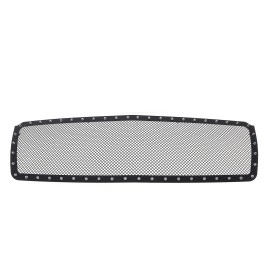 APS GR03LEB28H - Black Stainless Steel Main Upper 1.8mm Wire Mesh Grille w/ Rivet