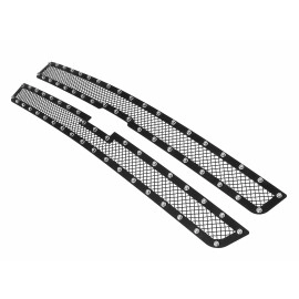 APS GR03LEG01H - Black Stainless Steel Main Upper 1.8mm Wire Mesh Grille w/ Rivet