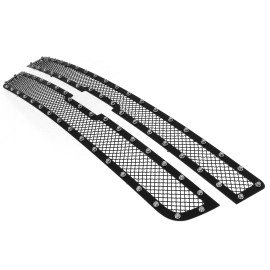 APS GR03LEG02H - Black Stainless Steel Main Upper 1.8mm Wire Mesh Grille w/ Rivet