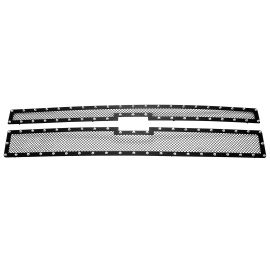 APS GR03LEI50H - Black Stainless Steel Main Upper 1.8mm Wire Mesh Grille w/ Rivet