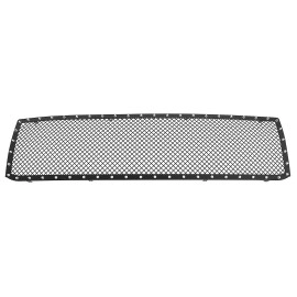 APS GR03LFC33K - Black Carbon Steel Main Upper 2.5mm Wire Mesh Grille w/ Rivet