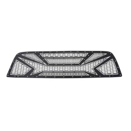 APS GR04DEA69M - Black Stainless Steel Main Upper Laser Cut Grille