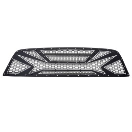 APS GR04DEH21M - Black Stainless Steel Main Upper Laser Cut Grille