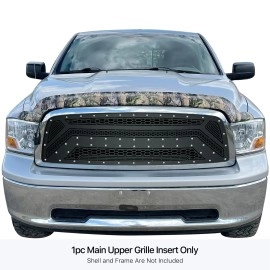 APS GR04DEH21N - Black Stainless Steel Main Upper Laser Cut Grille