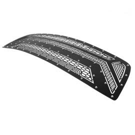 APS GR04DEH21N - Black Stainless Steel Main Upper Laser Cut Grille