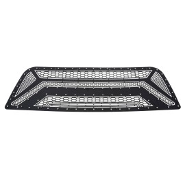 APS GR04DFC30N - Black Stainless Steel Main Upper Laser Cut Grille