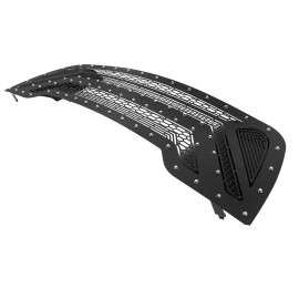 APS GR04DFC77N - Black Stainless Steel Main Upper Laser Cut Grille